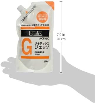Amazon | リキテックス(Liquitex) アクリル絵具ジェッソ 詰替用パック